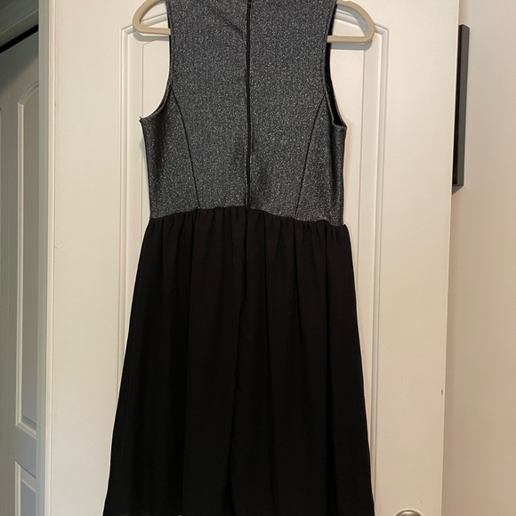 Forever 21+ black and silver flare dress - Picture 3 of 4